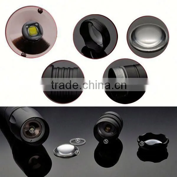 868 XM-L T6 LED Rechargeable Aluminum Adjustable Zoomable Flashlight Torch photo-4