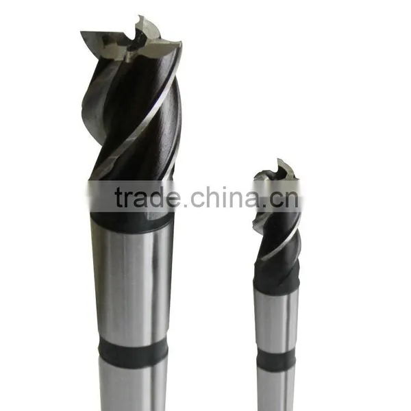 HSS Super Hard End Mill With Morse Taper / Straight Shank With TiN Coated photo-5