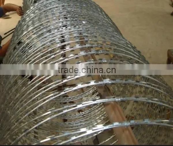 Low Price Concertina Razor Barbed Wire BTO-22/razor Wire photo-3