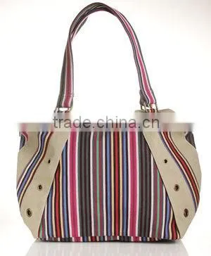 Fahionable Canvas Shoulder Bag for Girls and Women