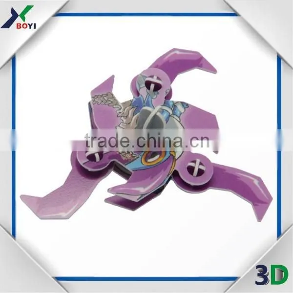 2016 Promotional Spinning Top Puzzle Card/Moving 3D Puzzle/Round Shape Puzzle photo-5