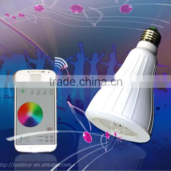 Disco Light Bluetooth Speaker LED Lamp With APP Control LED Light photo-2