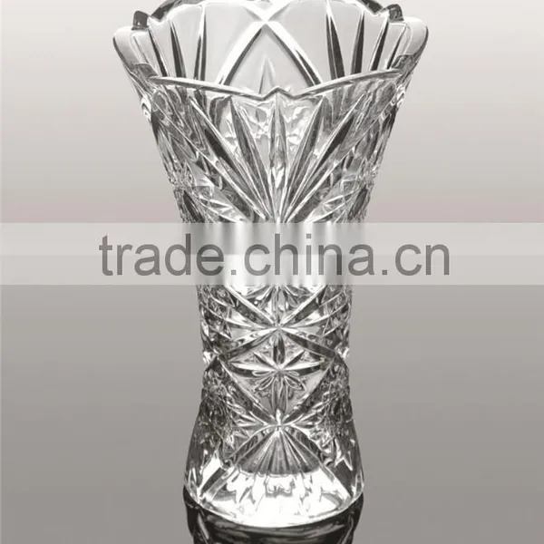High Quality Clear Crystal Glass Vase photo-3