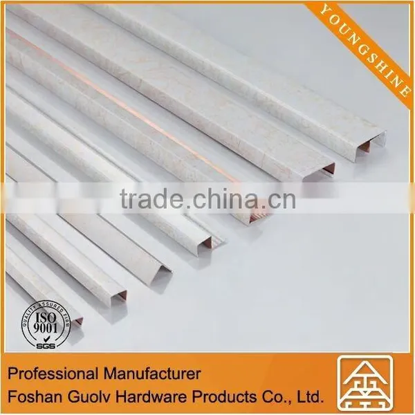 6063 Aviation Aluminum Square Edge Trim New Product on China Market