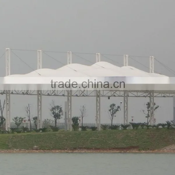 Tensile Fabric Architecture Roofing System With Umbrella Cover Chukah PTFE Fabric