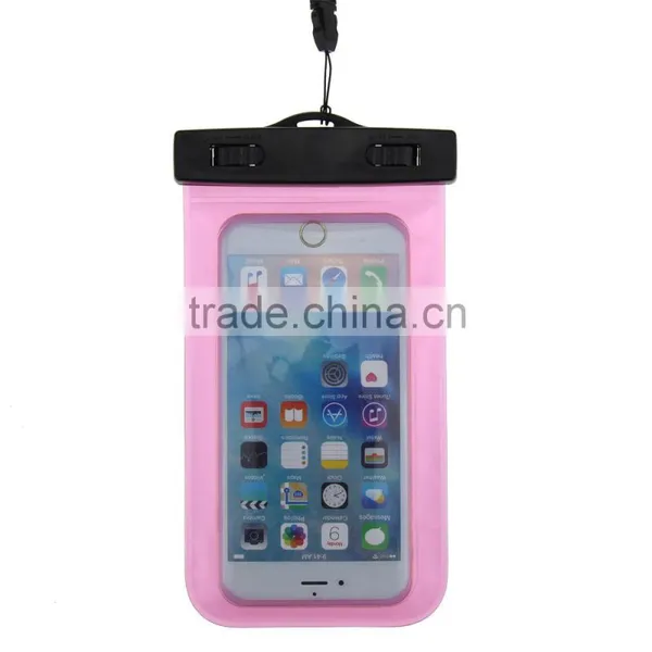 PVC Material Apple Phone Compatible Brand IPX8 Waterproof Bag for Phone Cover With Armband photo-2