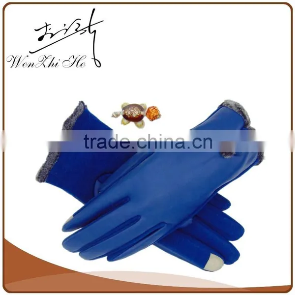 AB Grade Ladies Leather Gloves UK With Dacron Fiber