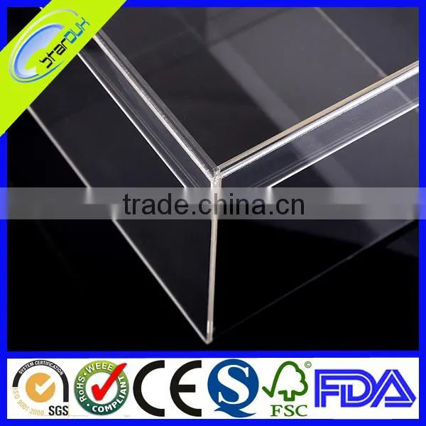 Plastic Clear Drop Front Hard Plastic Shoe Box photo-4