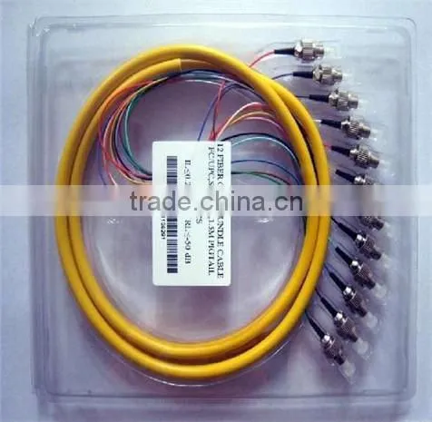 FC/UPC SM Simplex 2.0mm G.652D Fiber Optic Pigtail With Loose Tube Cable photo-2