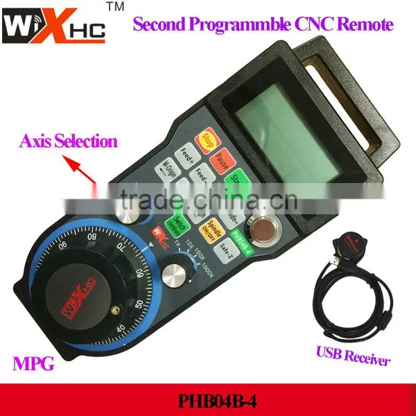 6 Axis Programmable CNC Wireless USB Hand Wheel PHB04B-6 photo-3