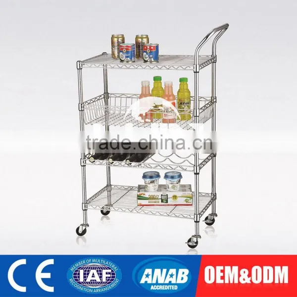 Highest Level Custom Color Shelf Tabloid Wire Wine Rack With Lights photo-4