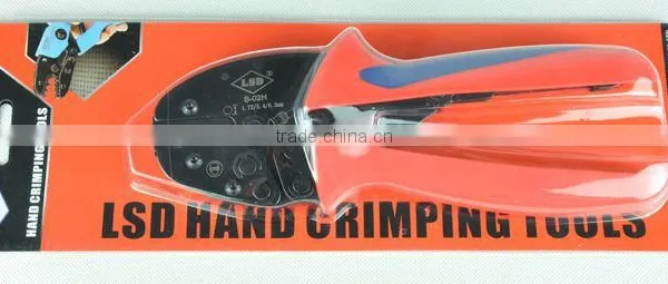 CE ROHS Experience Production for 10years LSDgood Qutails Pliers for Coax Crimping S-02H Rg58 Rg59 Ratchet Hand Crimping Tools photo-2