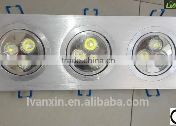 Aluminium IP55 Three-end Home Led Lighting Ceiling for Store Shop photo-3