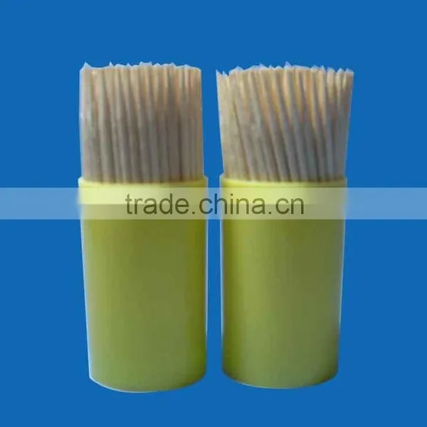 100pcs Colorful Can Wooden Decorative Dental Toothpicks photo-4