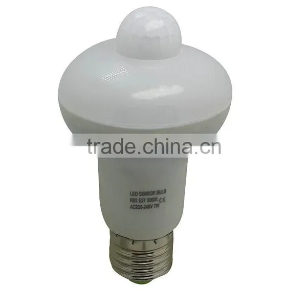 5W E27 PIR Indoor Motion Sensor Led Bulb