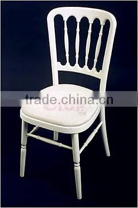White Wood Banquet Chairs