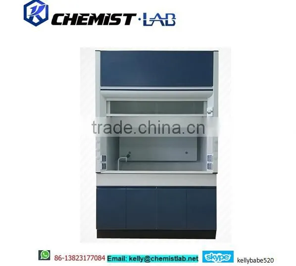 Laboratory Chemical Steel Fume Hood With Centrifugal Fan