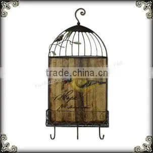 Vintage Wall Birscage Shape Print Hook