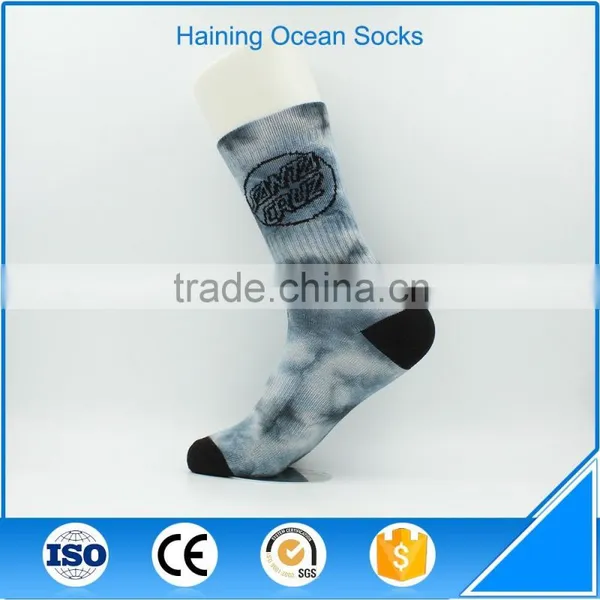 Elastic Tube Wholesale Custom Logo Sports Socks for Man photo-5