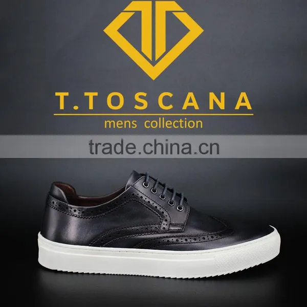 Sneakers Shoes for Man Casula Shoes by Hand Made Good Leather Bullock Style photo-2