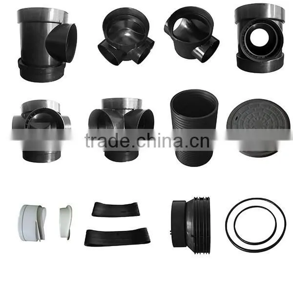 High Density PE100 Manhole Light Weight HDPE Inspection Manhole photo-3