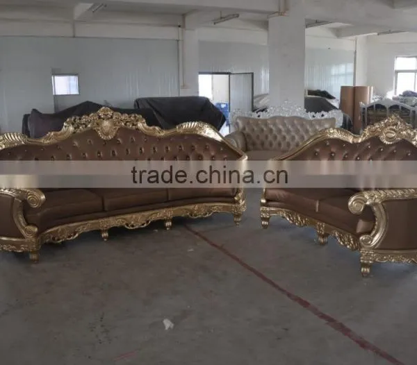 Modern Classic Belgium Cow Leather Sofa Furniture