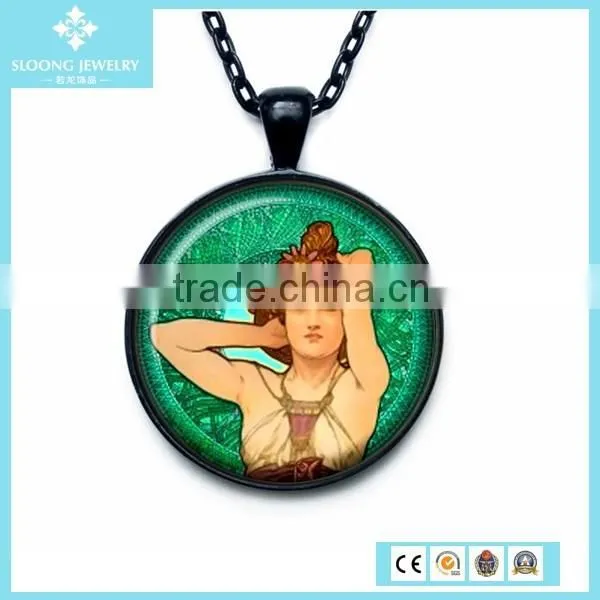 2015 Anatomical Heart Glass Dome Cabochon Necklace Pendant photo-3