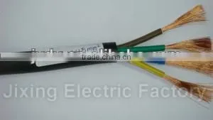 300/500V Copper PVC Insulated PVC Sheath 3 Core 4mm Round Flexible Cable photo-5