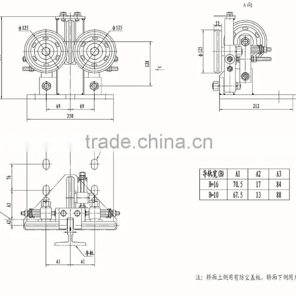 Lift Parts | Elevator Parts,Elevator Rolling Guide Shoes photo-3