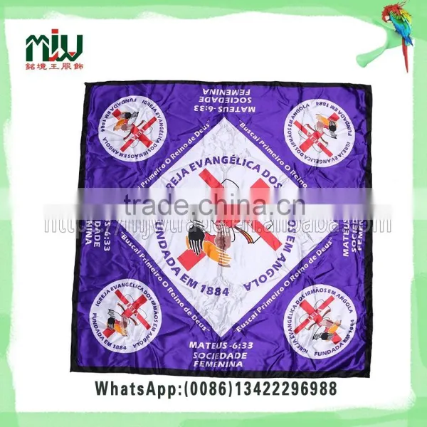 Leader Custom Wholesale Square High Quality Silk Scarf photo-4
