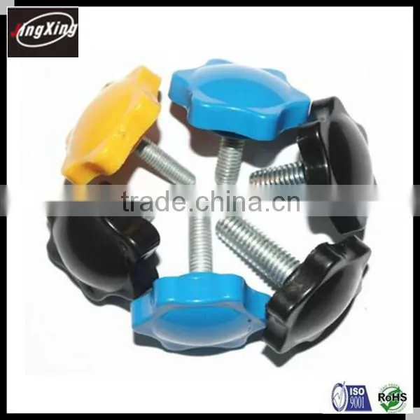 Star Clamping Knob Screw, Plastic Star Knob Bolt, Machine Star Knob photo-4