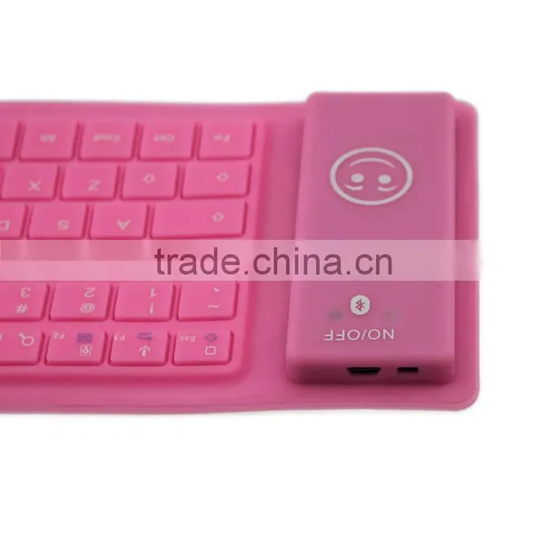 88 Keys Multimedia Silicone Rubber Bluetooth 3.0 Keyboard photo-3