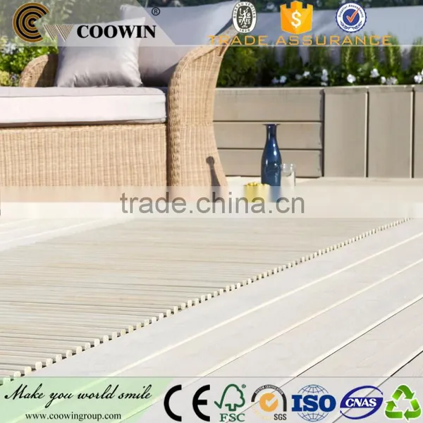Free Sample Solid WPC Decking Flooring Engineered Wood Floor Wood Plastic Composite Floor photo-2
