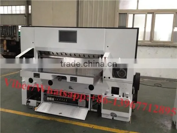 M15 Model Siemens PLC Touch Screen Program Control Paper Cutting Machine photo-2
