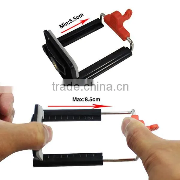 2in1 Selfie Stick Table Top Mini Tripod With Adjustable Holder For Smart Phones photo-5