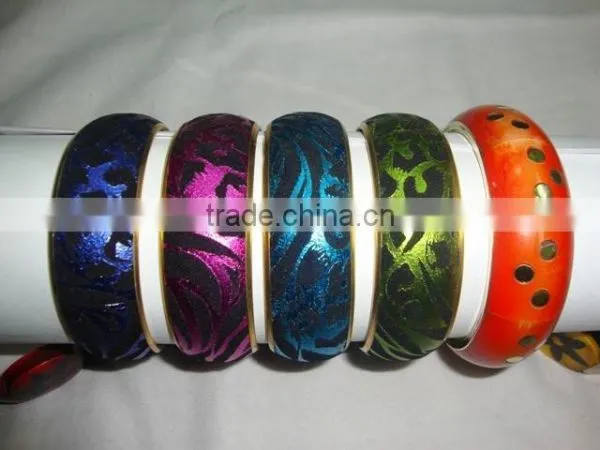Brass Printed Bangles photo-3