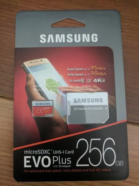 SAMSUNG Micro SD XC USH I Card EVO PLUS 256 GB MEMORY CARD SDD CLASS 10