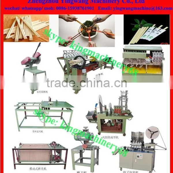 Disposable Wooden Chopsticks Making/ Forming/ Shaping Machine