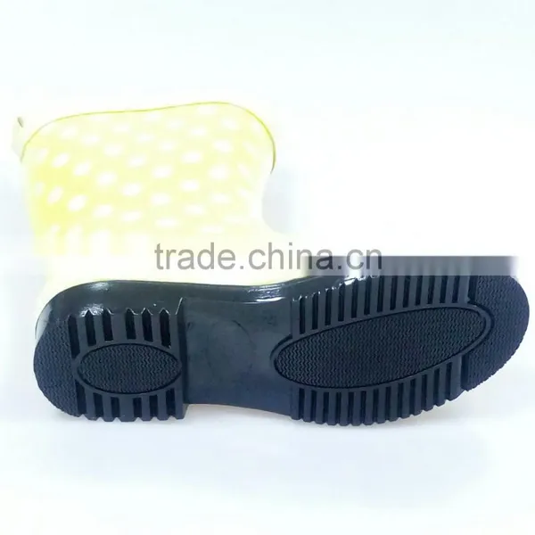 Women New Mid Clear Rain Boots photo-3