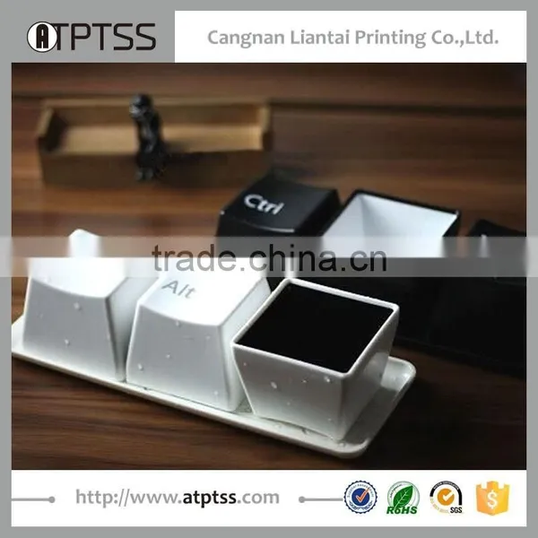 Creative Keyboard Cup Fashion Cup per Set Include Ctrl Del Alt 3 Pieces photo-2