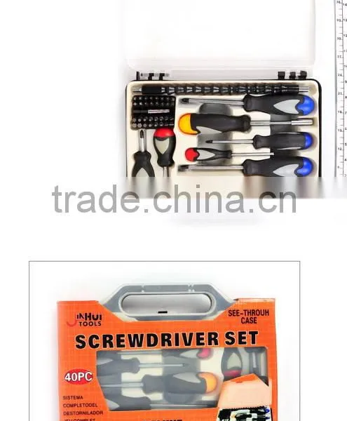 40pcs screwdriver set in case box