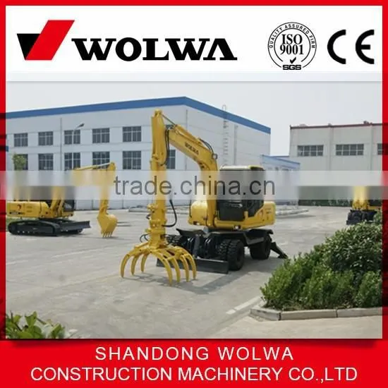 7.8ton mini hydraulic sugarcane loader & timber loader