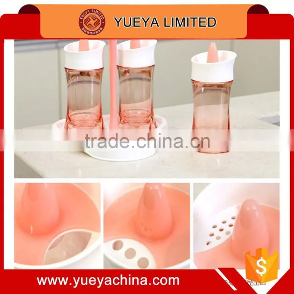 3 Pcs Set-red Rotatable Kitchen Spice Container Bottle photo-4