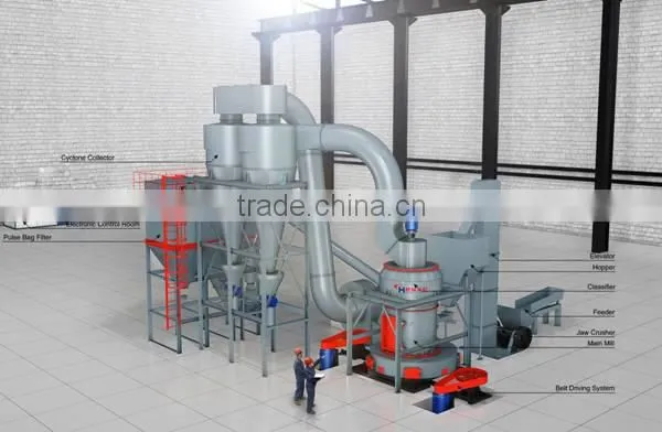Hot Selling Acticarbon Powder Processing Grinding Mill Machine photo-4