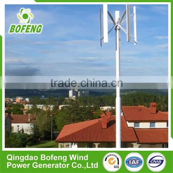 Good Supplier Cheap 1KW Vawt Blade Vertical Axis Wind Turbine photo-2