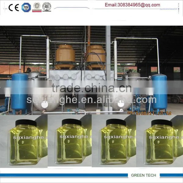 Used Ship Engine Oil Refining to Diesel Base Oil Distillation Machine 15tpd photo-2
