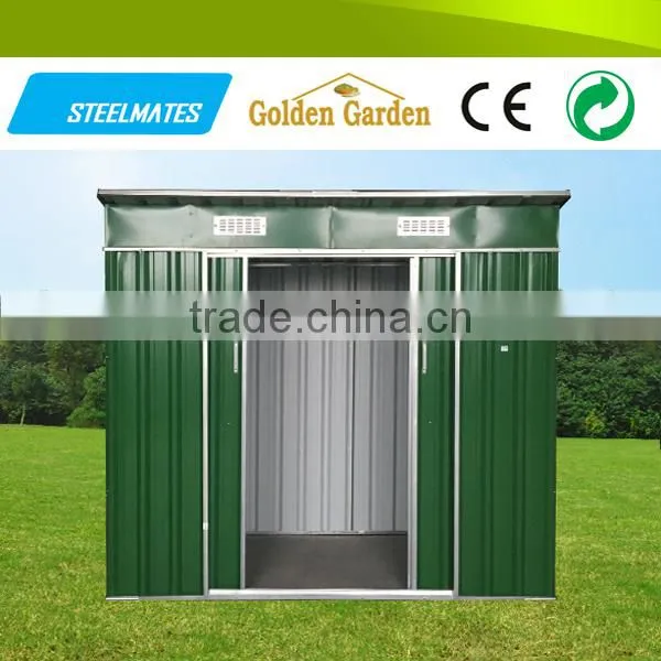 Selective Colors Roof Ventilation Garden Metal Shed for Free Garden Bed photo-4