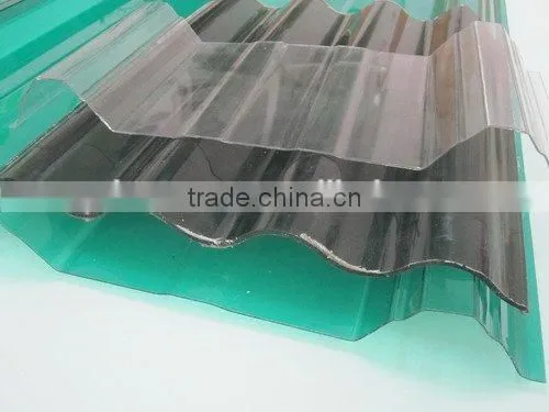 Corrugated Polycarbonate Roofing Sheet, PC Corrugated Panels for Roofing photo-5