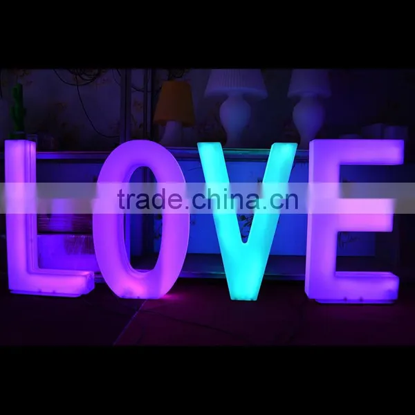 Decorative Outdoor Alphabet Led Letters for Wall photo-3