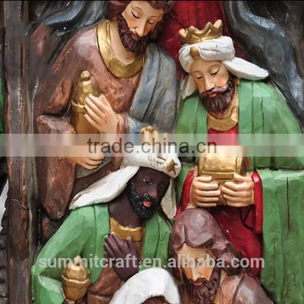 Christmas Manger Group Statues Souvenirs Catholic Religious Items photo-3